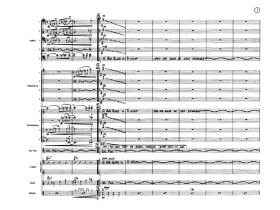Superbone Meets The Badman Jazz Ensemble scores gallery preview page 8