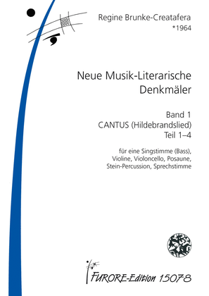 Neue Musik-Literarische Denkmaler: Vol. 1
