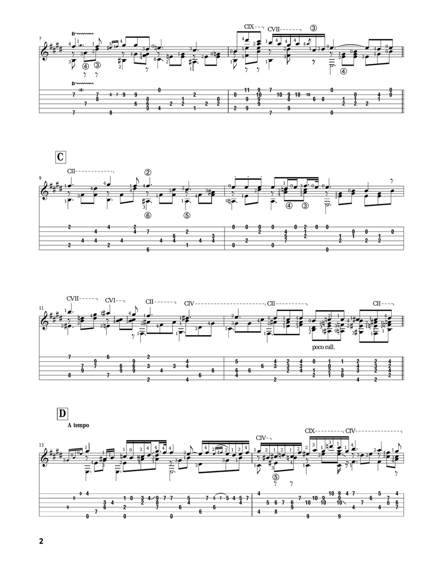 Nocturne, Op. 9 No. 2 Acoustic Guitar scores gallery preview page 2