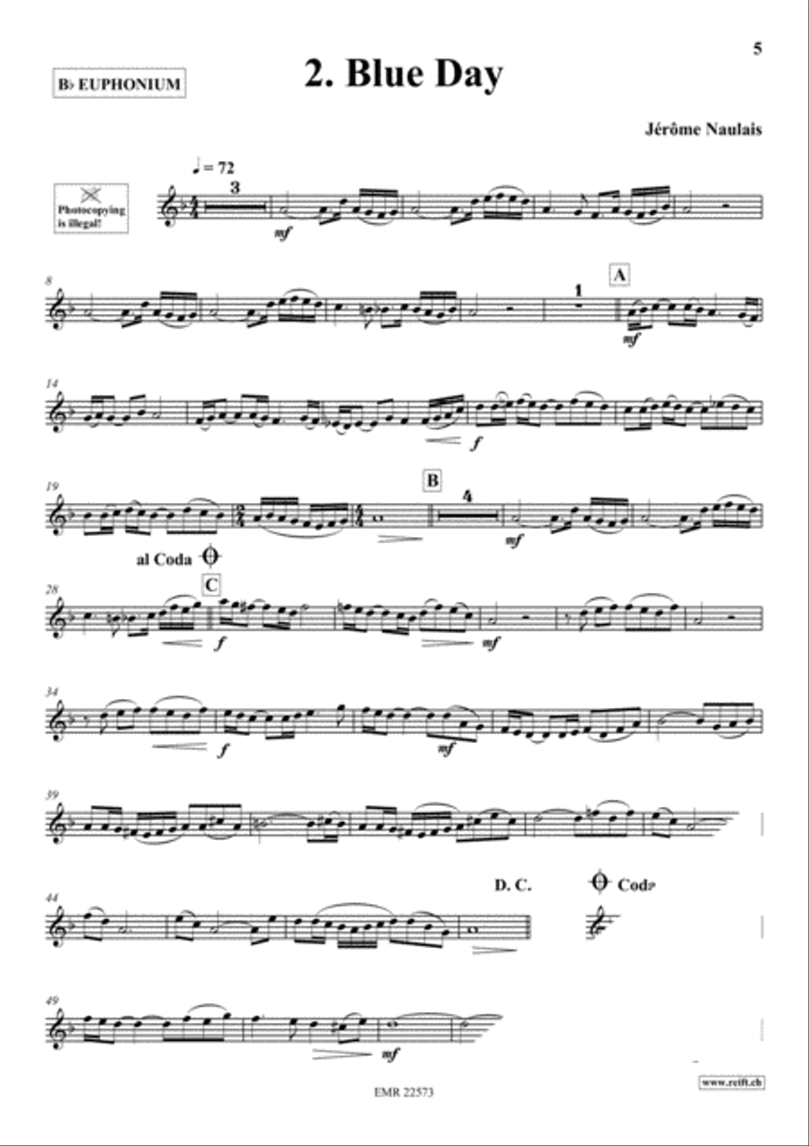 Play With Your Band Volume 2 Euphonium scores gallery preview page 4