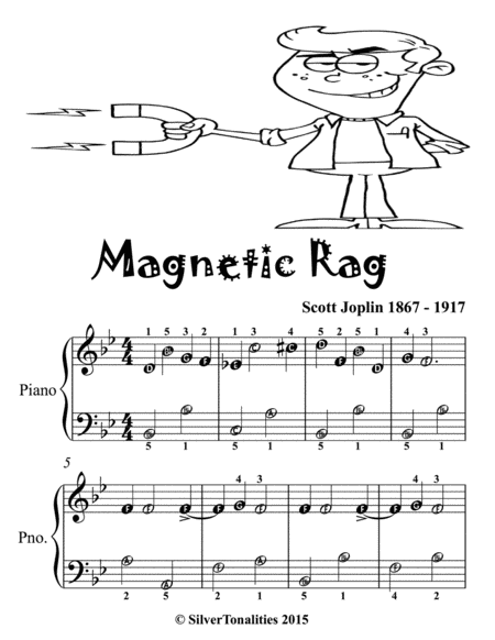 Bumble Boogie Ragtime for Easiest Piano Booklet E