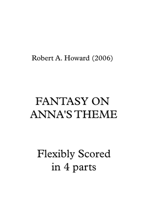 Fantasy on Anna's Theme - Score Only
