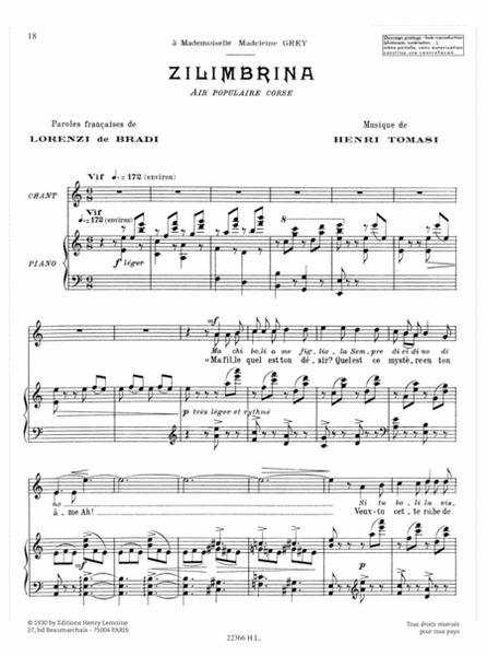 Melodies populaires corses (6)