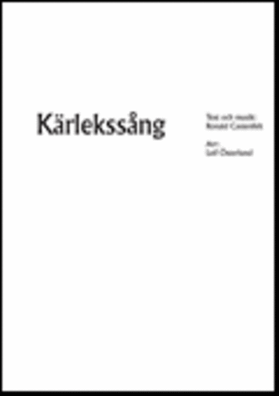 Karlekssang Karlekssang 4-Part scores gallery preview page 1