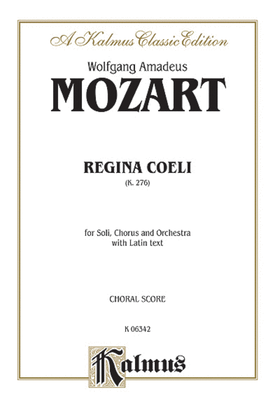 Book cover for Regina Coeli, K. 276
