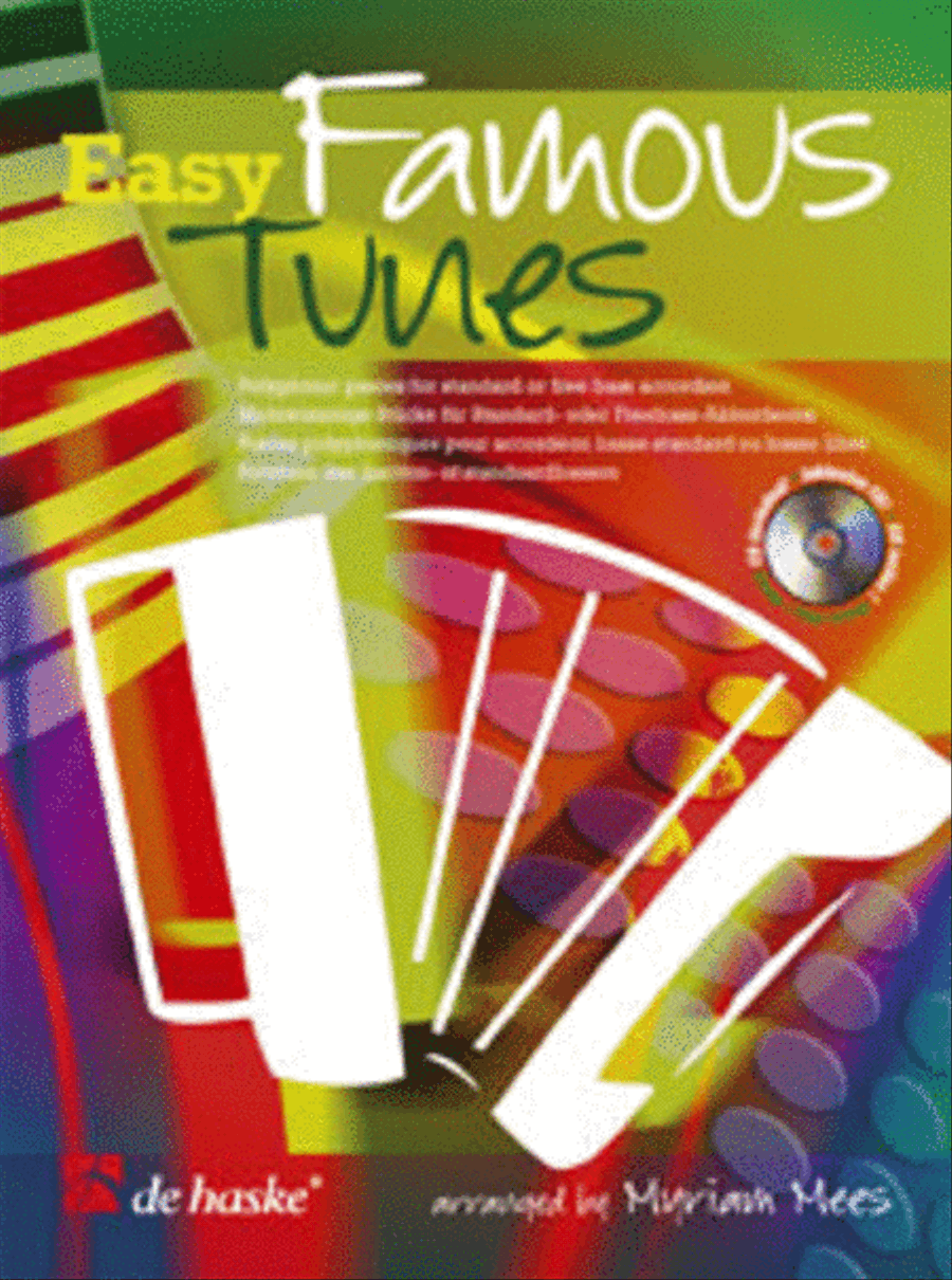 Easy Famous Tunes for Accordion Accordion scores gallery preview page 1