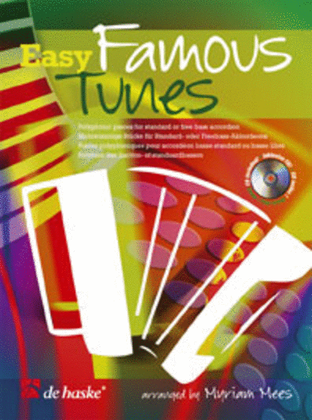 Book cover for Easy Famous Tunes for Accordion