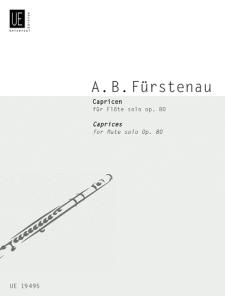 Caprices For Flute Solo, Op. 8