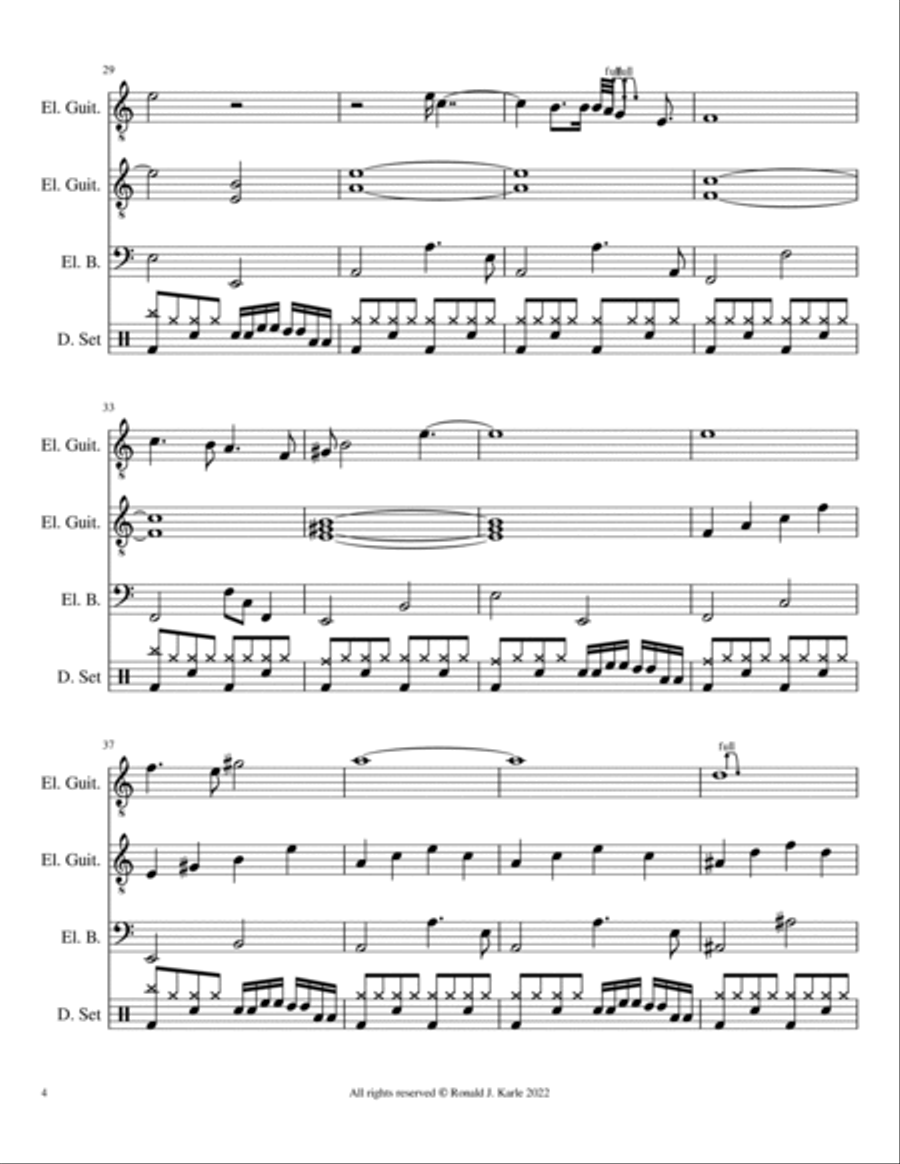 Organic Blues Small Ensemble scores gallery preview page 4