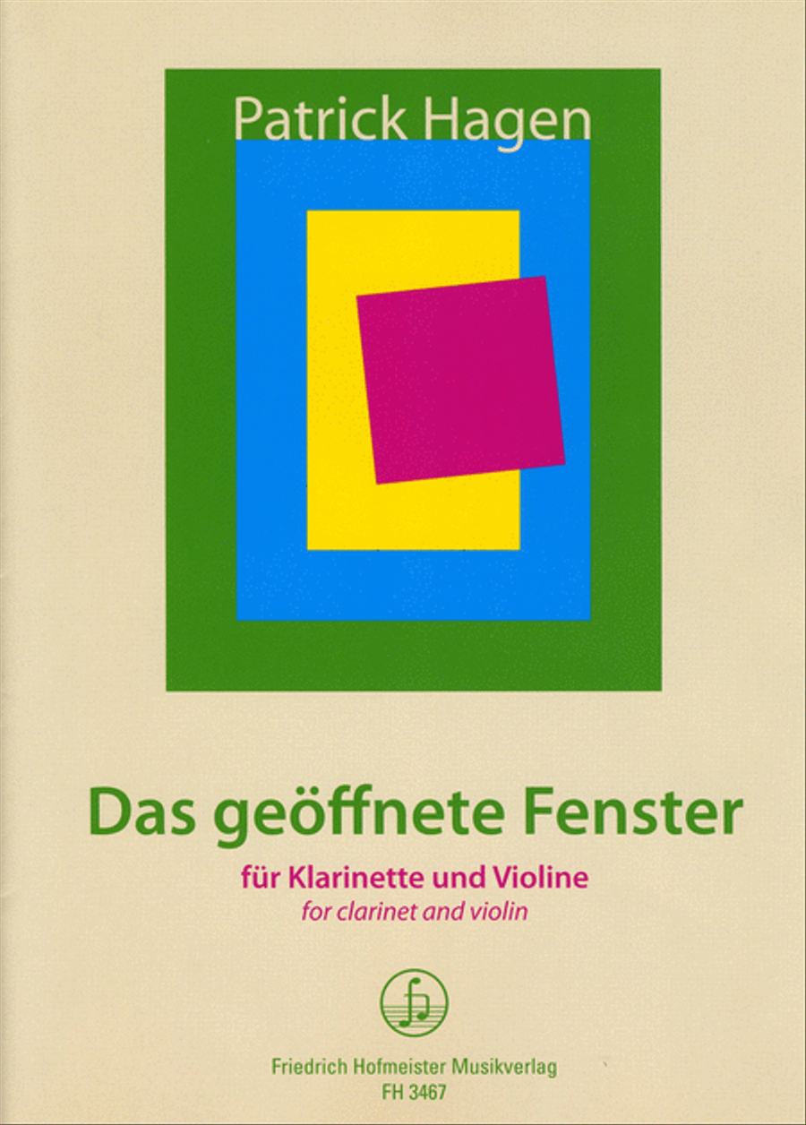 Das geöffnete Fenster Das geöffnete Fenster Clarinet scores gallery preview page 1