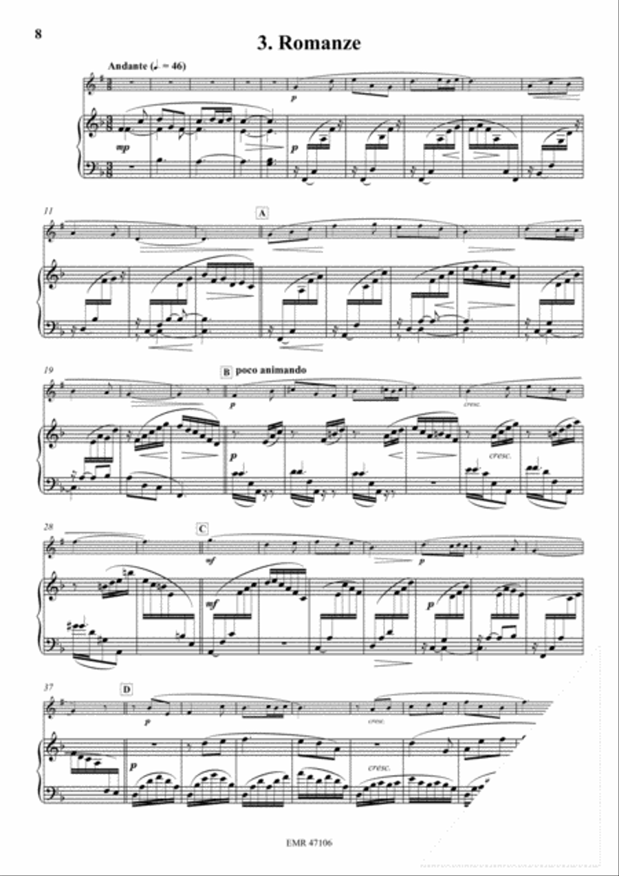 4 Humoresken Voice Solo scores gallery preview page 5