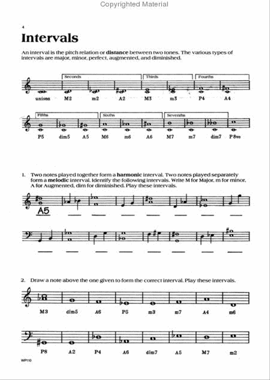 Intermediate Theory, Level 3 Piano Method scores gallery preview page 2
