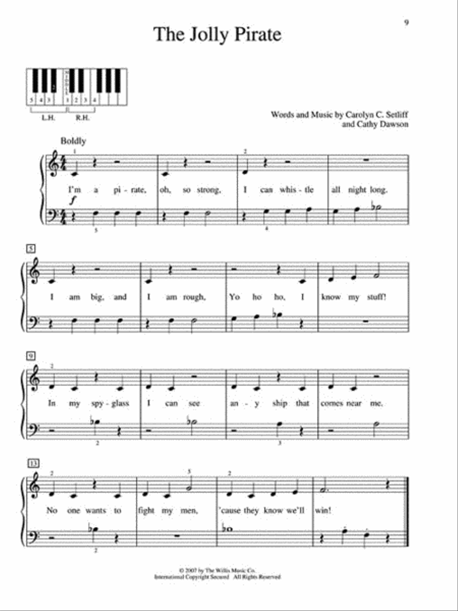 Let's Pretend! Easy Piano scores gallery preview page 7