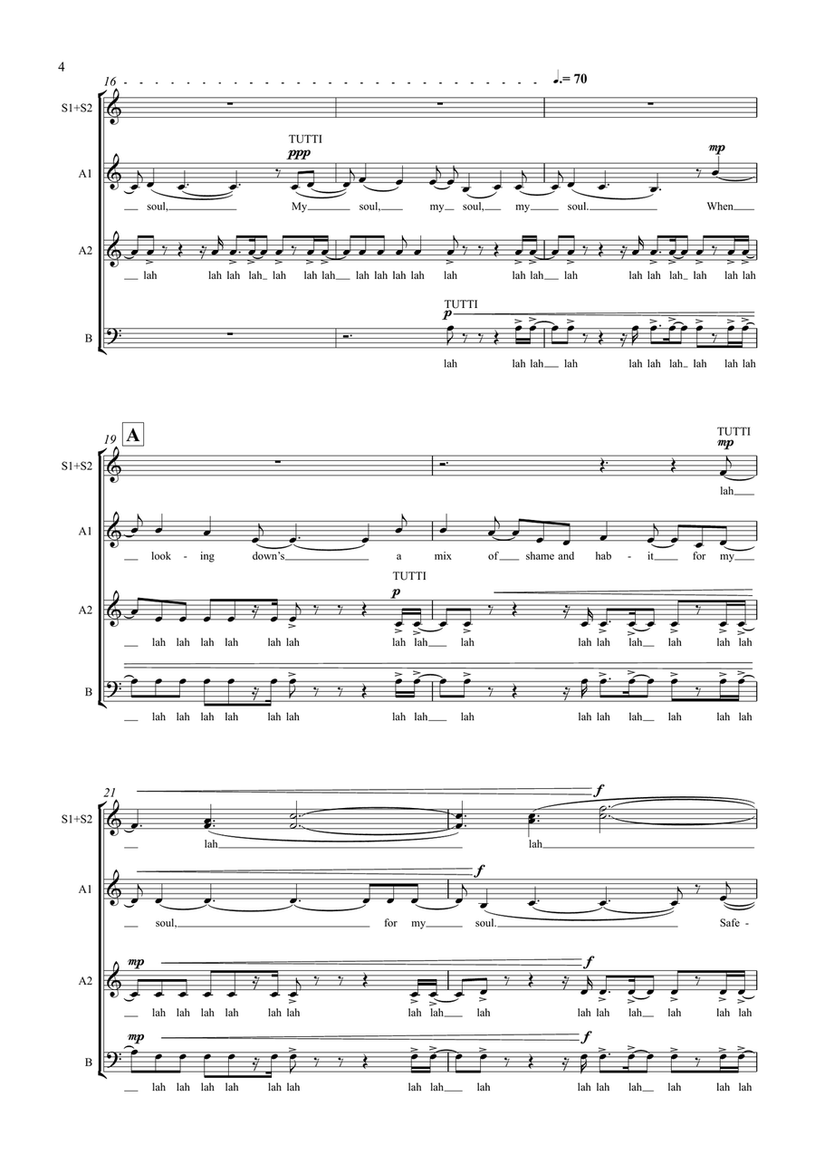 So Much On My Soul So Much On My Soul Choir scores gallery preview page 3