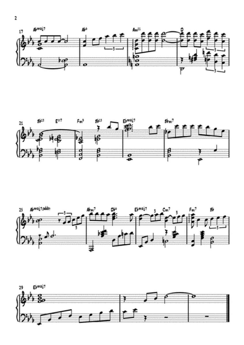 Jazz Standards for Solo Piano (arr. W.Y. Shan)