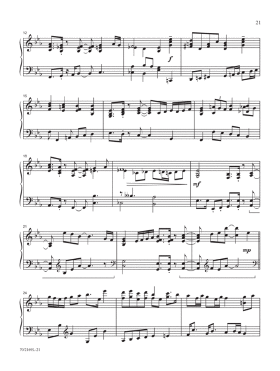 Risen Indeed! Risen Indeed! Piano Solo scores gallery preview page 12