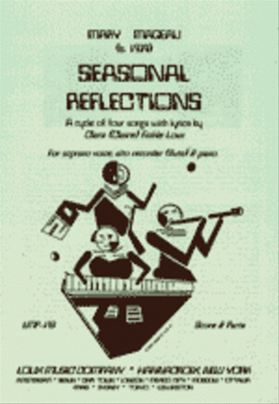 Season Reflections: a cycle of songs Alto Recorder scores gallery preview page 1