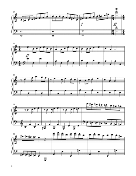 Korobeiniki - Tetris Theme - easy piano image number null