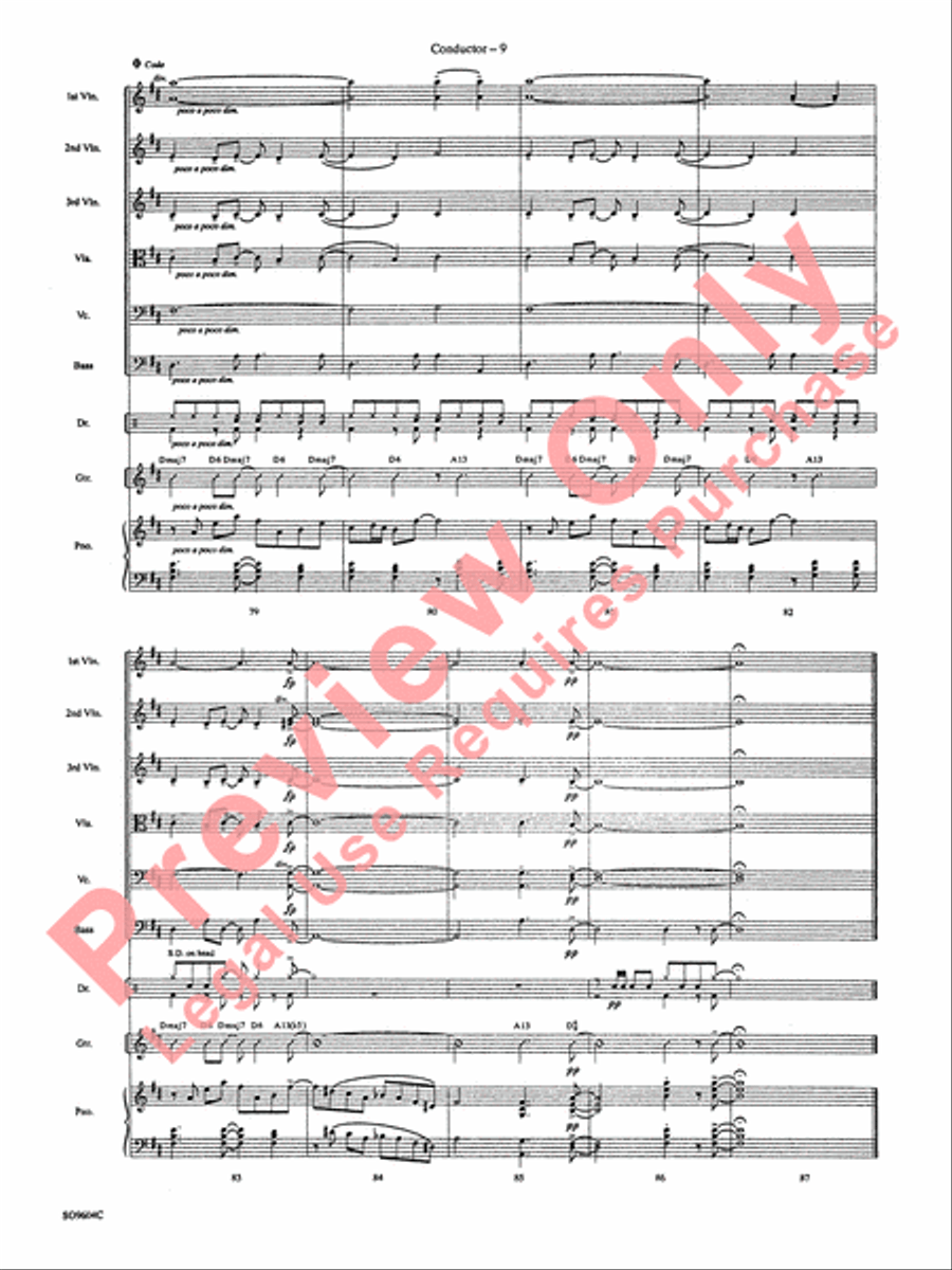 Night and Day String Orchestra scores gallery preview page 12