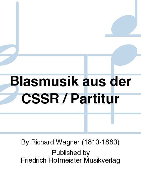 Blasmusik aus der CSSR / Partitur