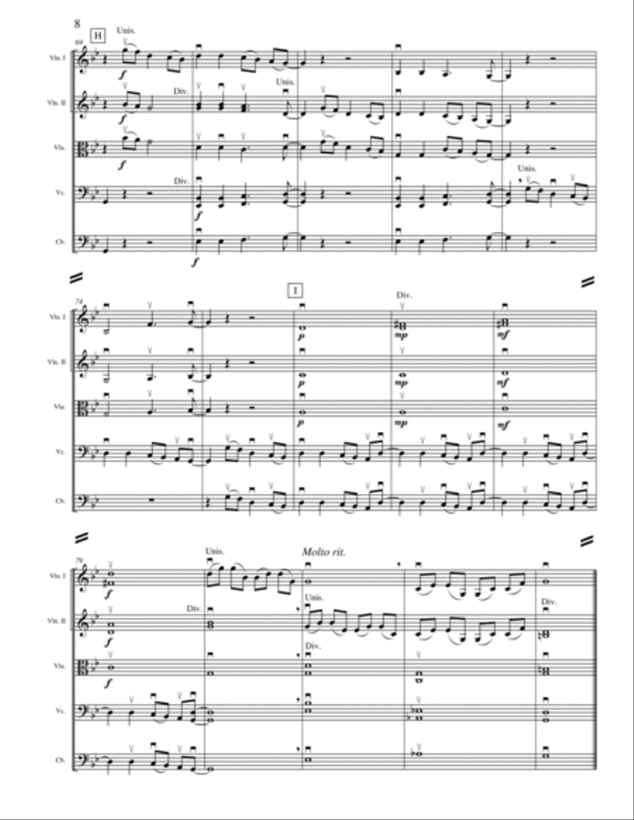 Night Voyage Orchestra scores gallery preview page 9