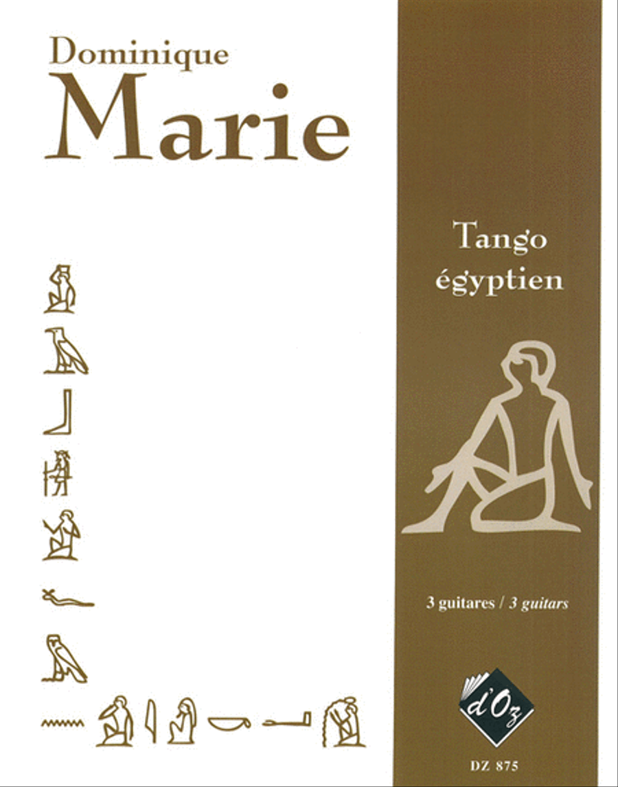 Tango égyptien Guitar Ensemble scores gallery preview page 1