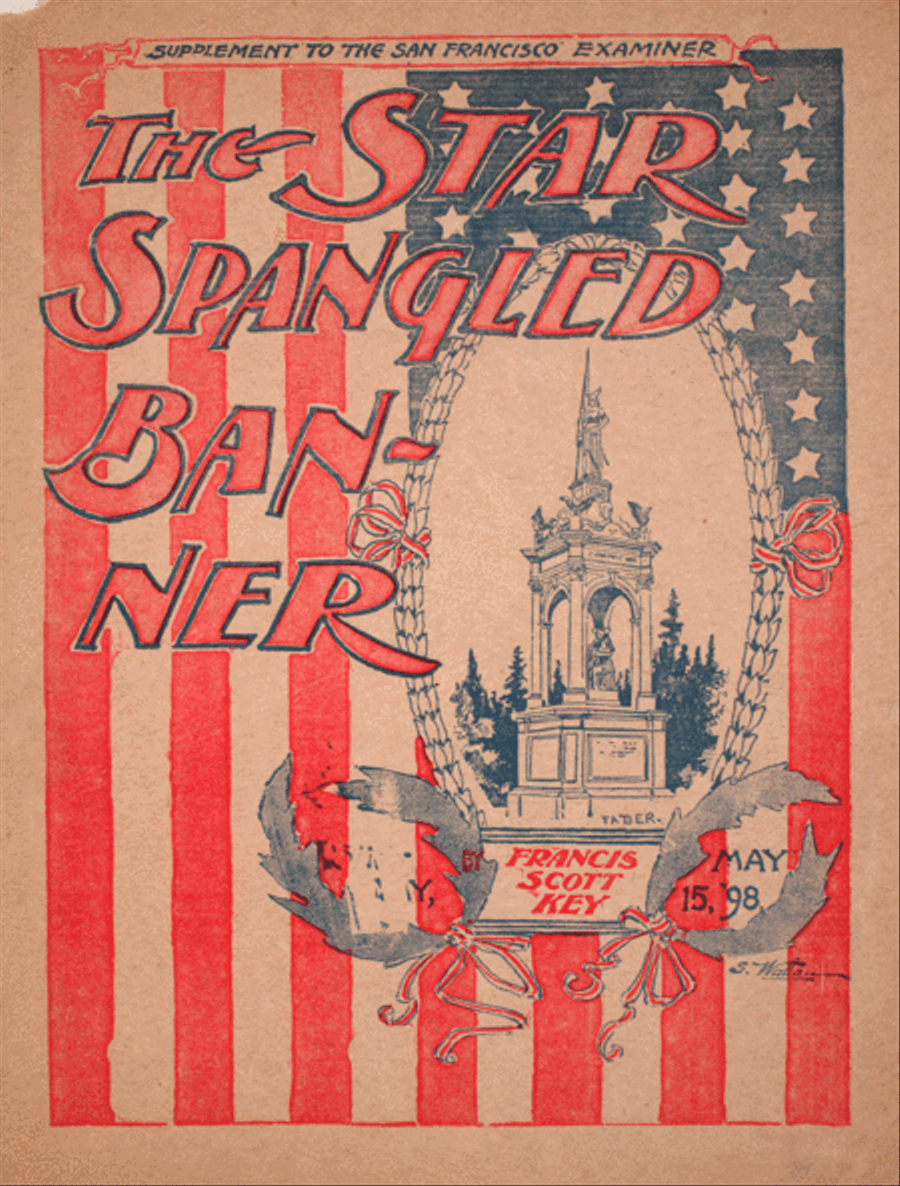 The Star Spangled Banner Voice scores gallery preview page 1
