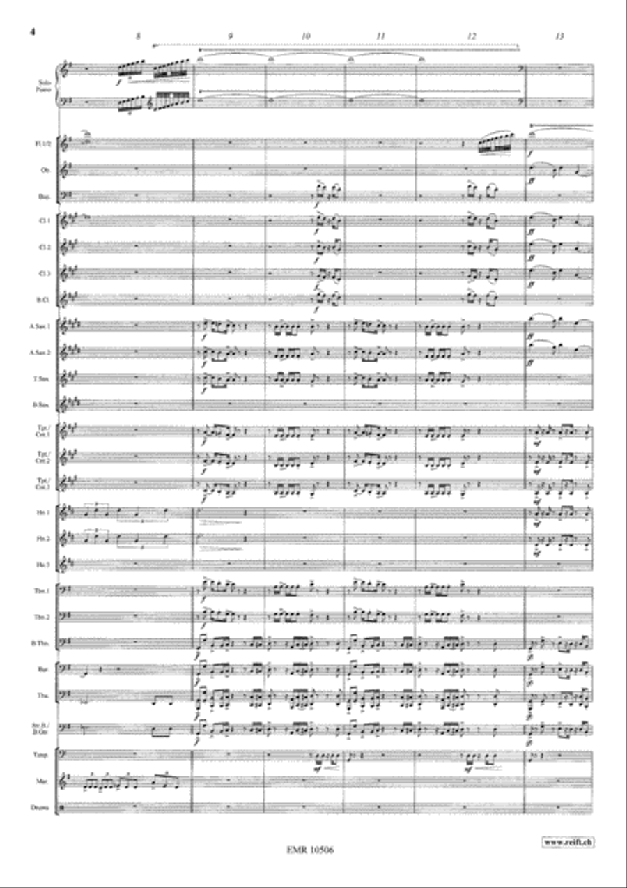 Shosholoza Concert Band scores gallery preview page 4