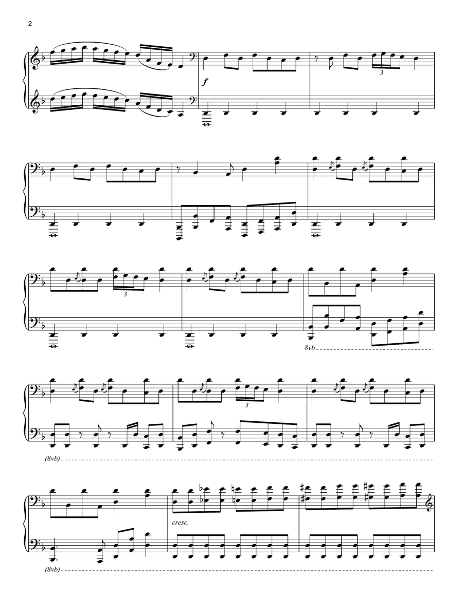 Roundtable Rival Piano Solo scores gallery preview page 2