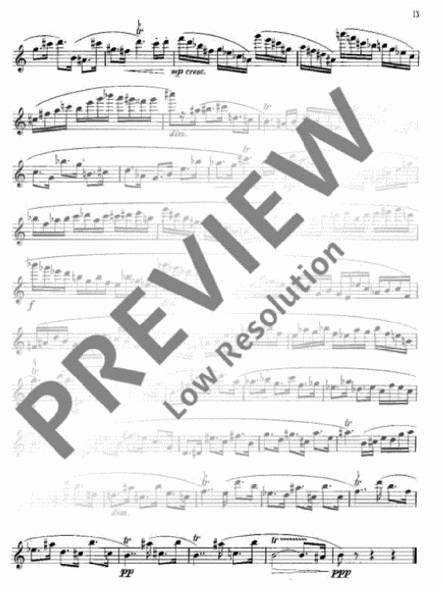 Modern Studies Modern Studies Flute Solo scores gallery preview page 14