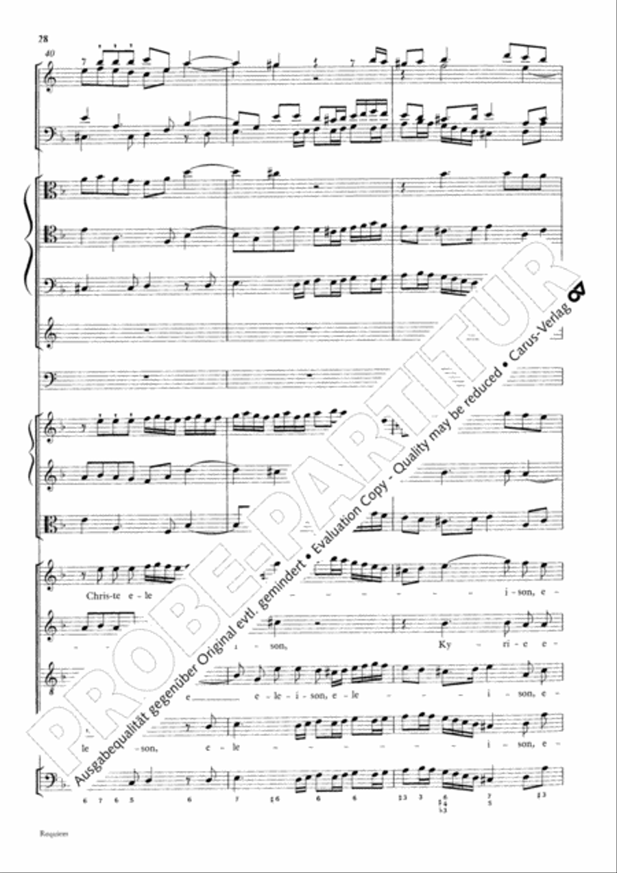 Requiem Requiem 4-Part scores gallery preview page 37