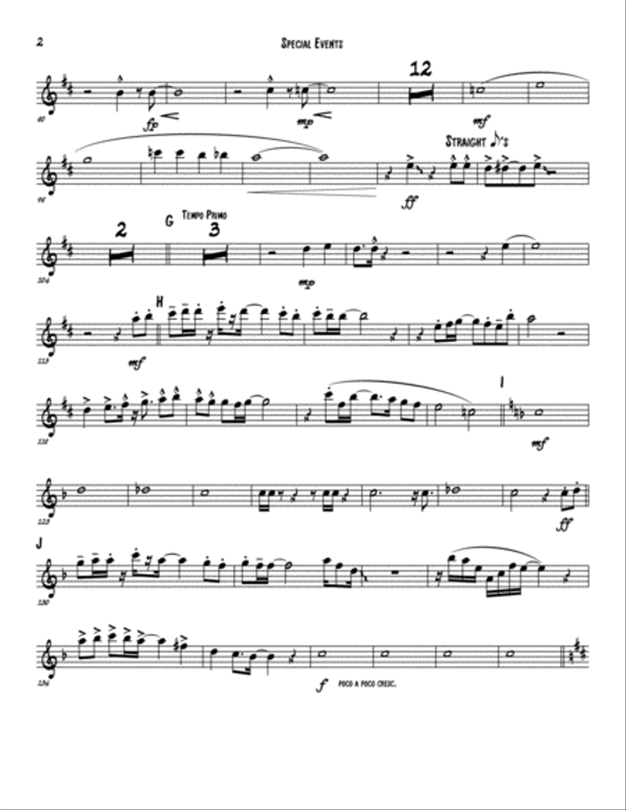Special Events Small Ensemble scores gallery preview page 2