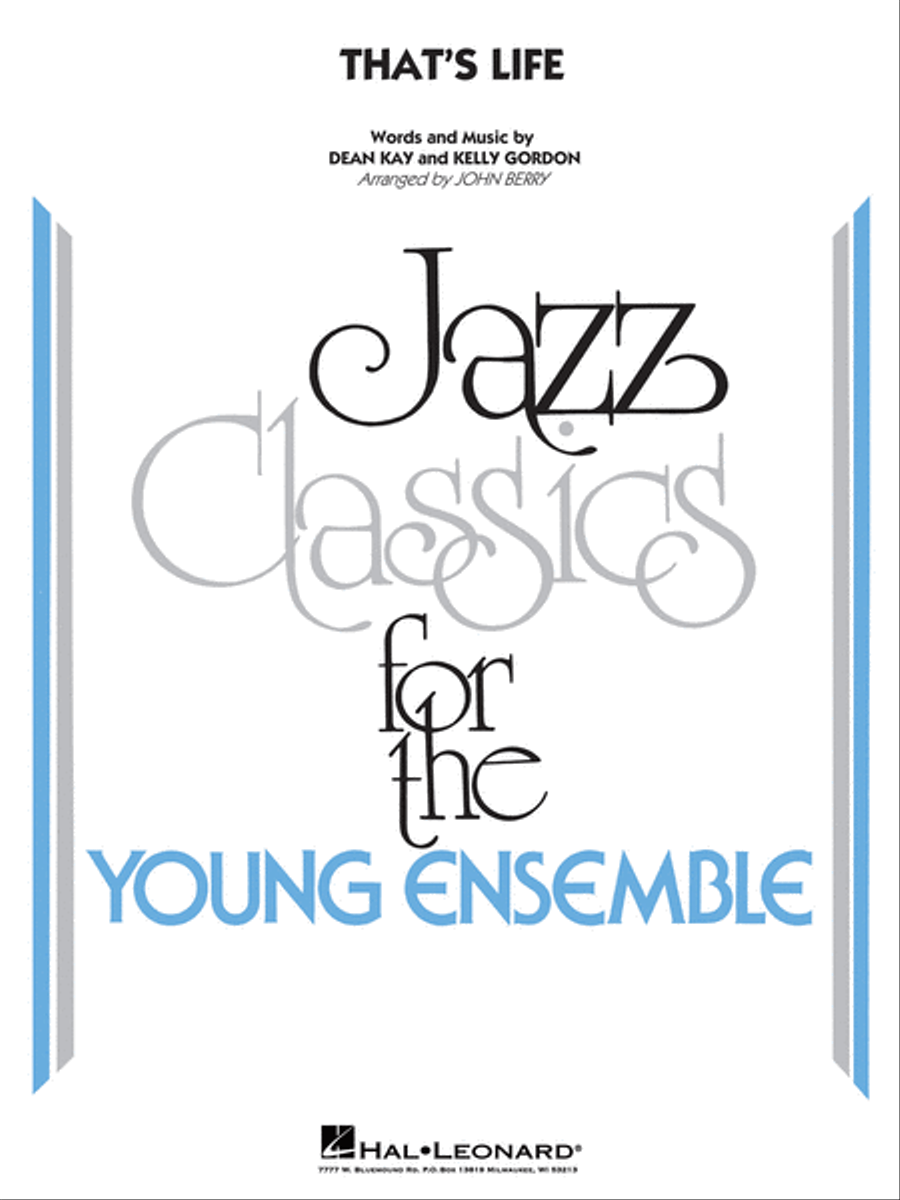 That's Life Jazz Ensemble scores gallery preview page 1
