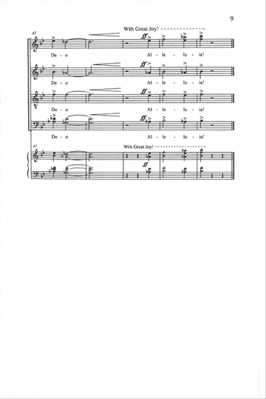 Plaudite Divisi scores gallery preview page 8
