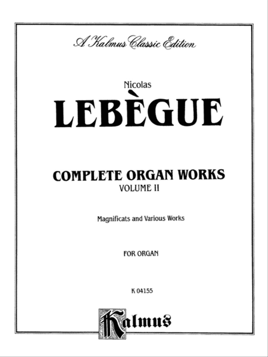 Complete Organ Works, Volume 2 Organ scores gallery preview page 2