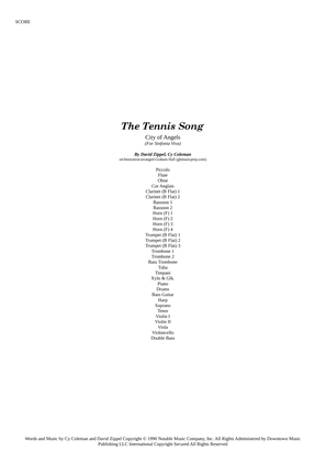 The Tennis Song