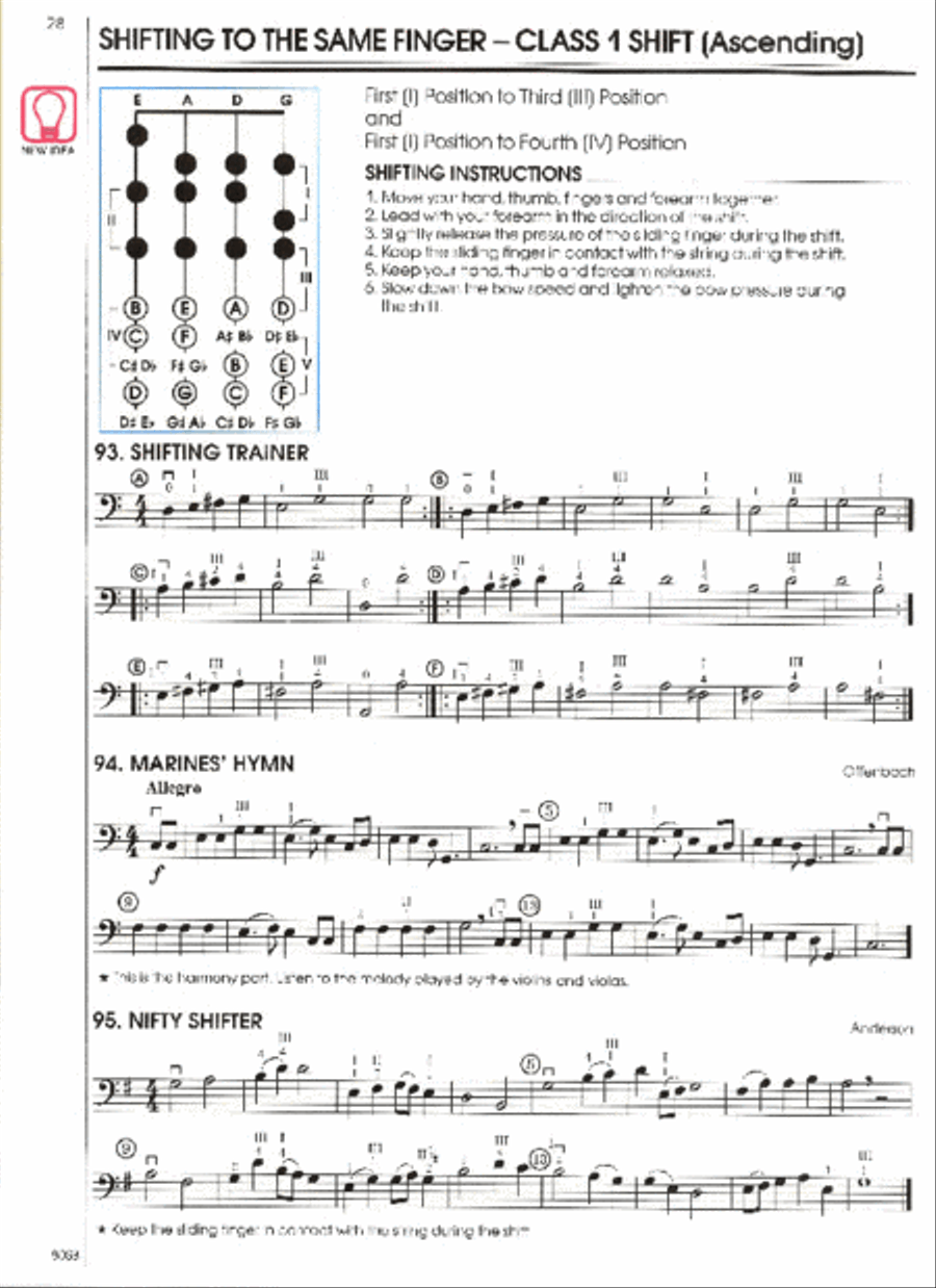 All For Strings Book 3 - String Bass String Orchestra scores gallery preview page 2