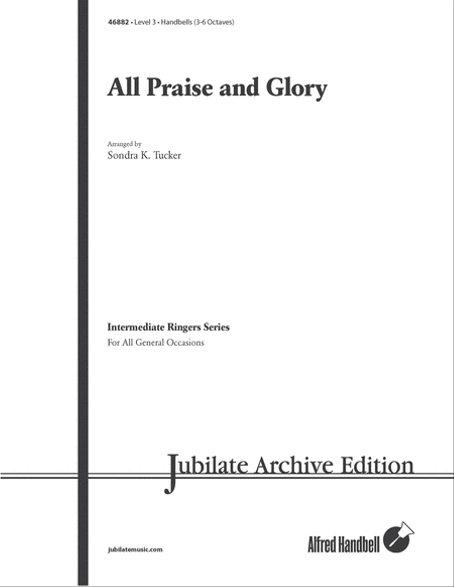 All Praise and Glory All Praise and Glory Handbell Choir scores gallery preview page 1