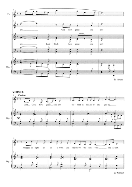 Psalm 104: Bless the Lord, O My Soul Choir - Digital Sheet Music