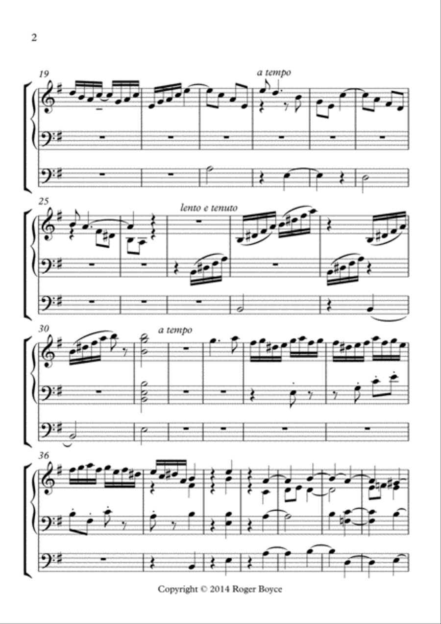 Toccata Giocosa Organ Solo scores gallery preview page 2