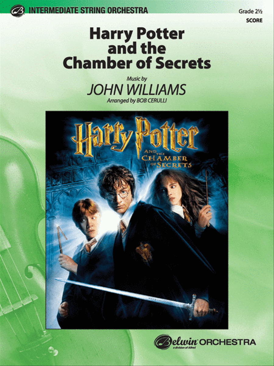 Harry Potter and the Chamber of Secrets, Themes from Full Orchestra scores gallery preview page 1
