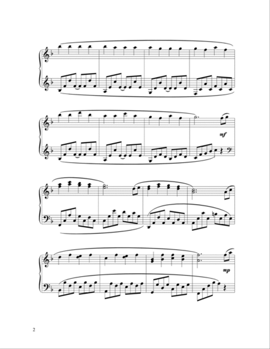 Summerday Summerday Piano Solo scores gallery preview page 3