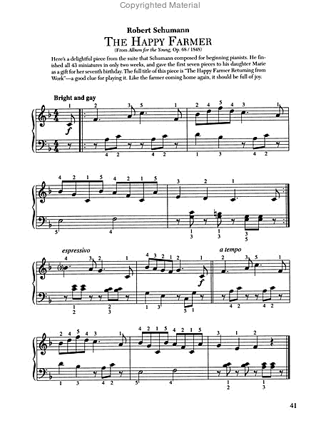 A First Book of Classical Music -- For The Beginning Pianist with Downloadable MP3s
