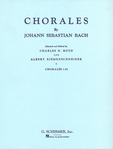 Johann Sebastian Bach: Chorales 1-91