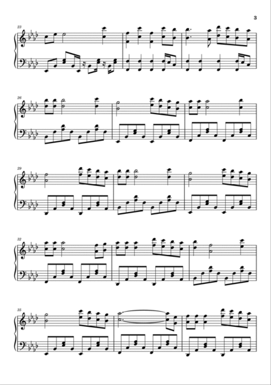 Lost On You Lost On You Piano Solo scores gallery preview page 3