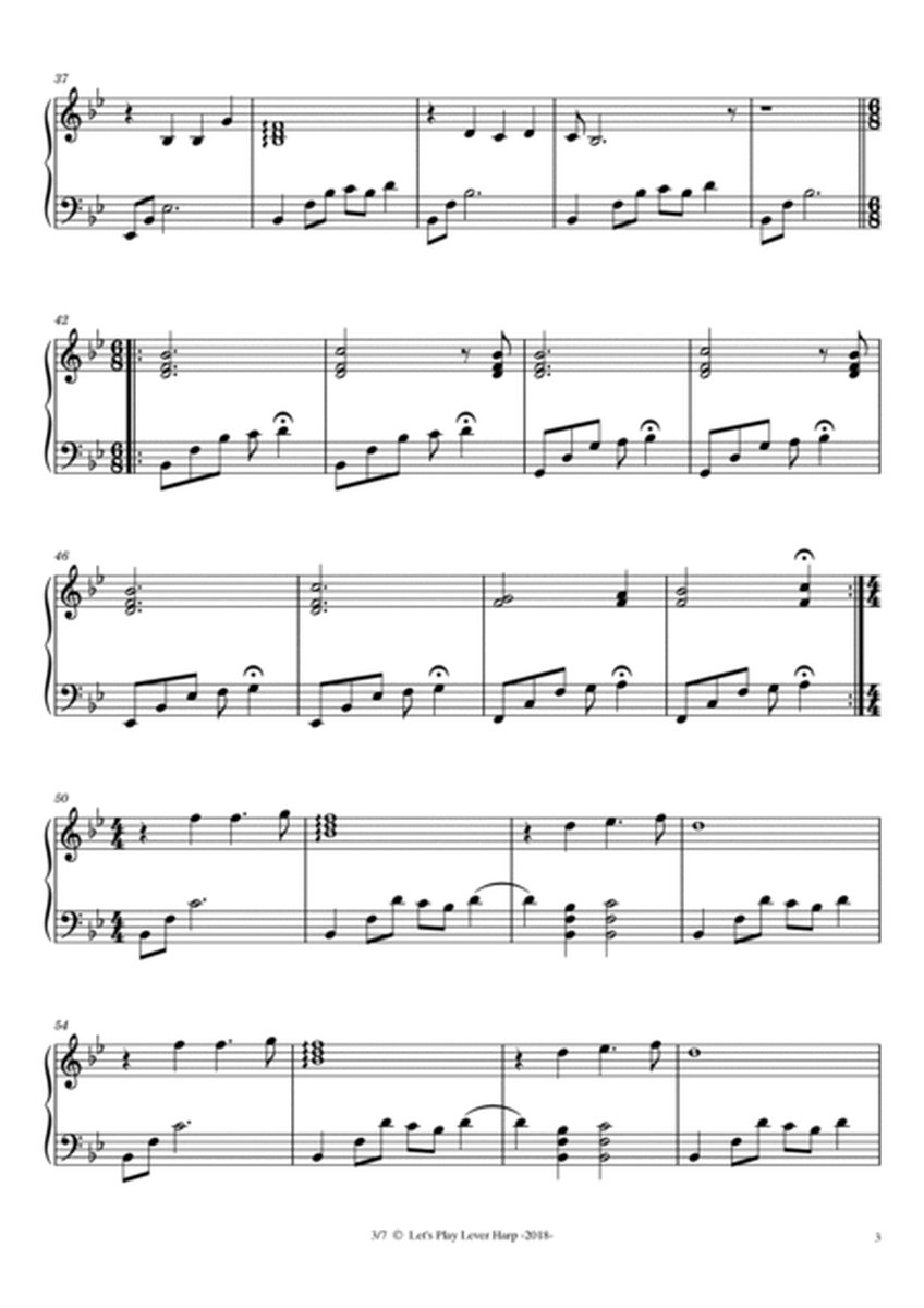 Ar Lan y Môr - Welsh Song - intermediate & 34 String Harp | McTelenn Harp Center image number null