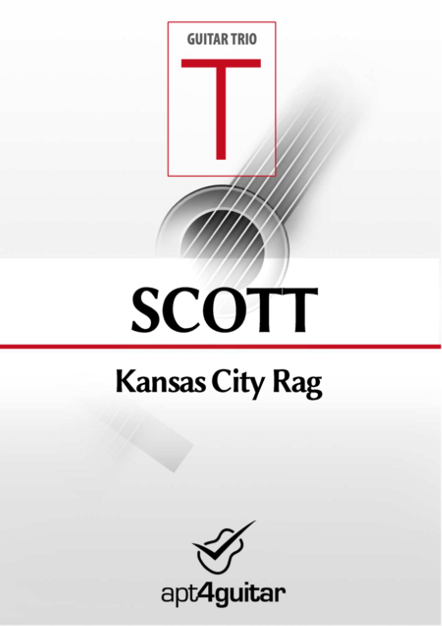 Kansas City Rag Kansas City Rag Guitar Ensemble scores gallery preview page 1