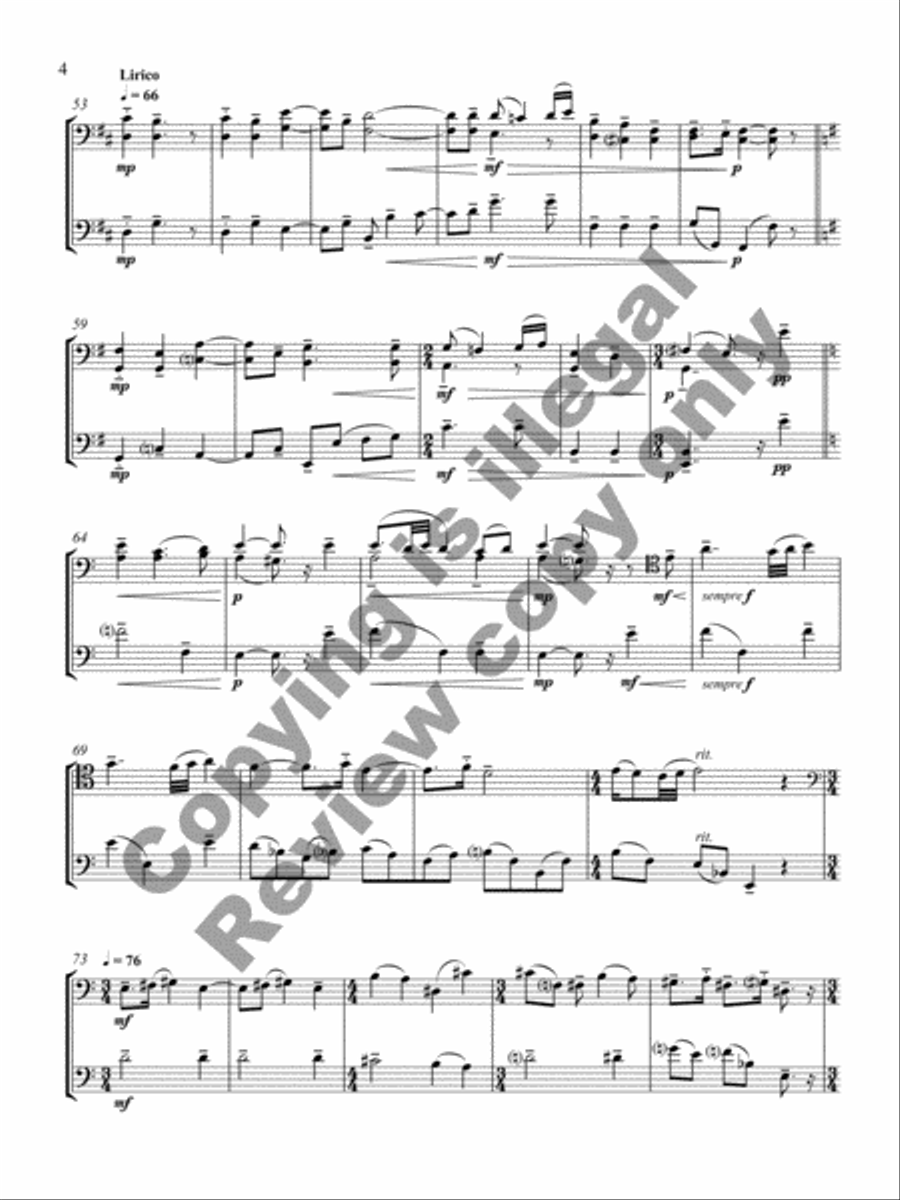 Fantasypiece Cello scores gallery preview page 5