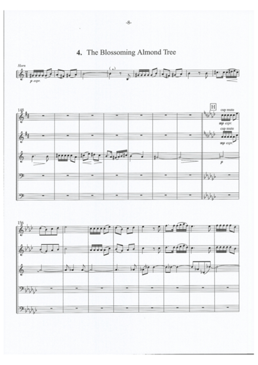 Hellenic Suite Brass Quintet scores gallery preview page 4
