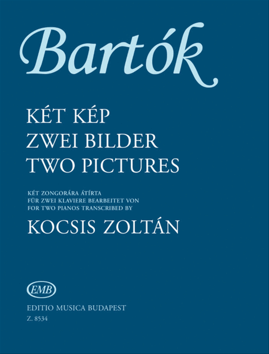 Zwei Bilder Op. 10 Piano scores gallery preview page 1
